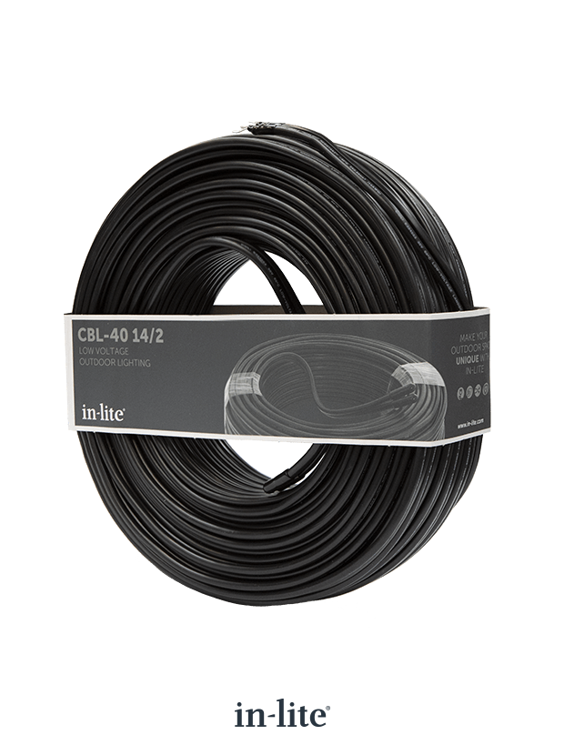in-lite 40m low-voltage cable (included in kit)