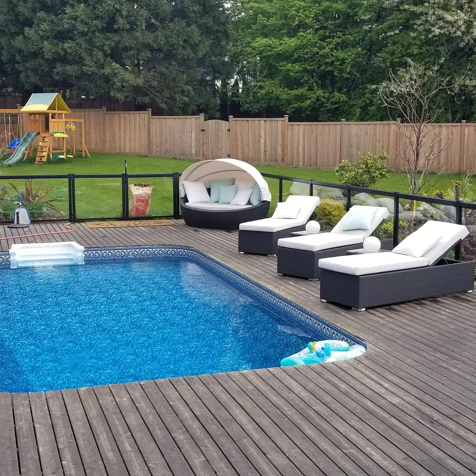 Tempered Glass Panel - CLEAR (Fits Vista and Regal railings)