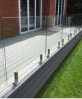 12mm Clear Tempered glass panels for Top Mount Spigot Posts