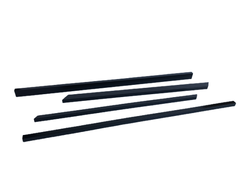 3/4" Square Picket (25 Pack) - Black