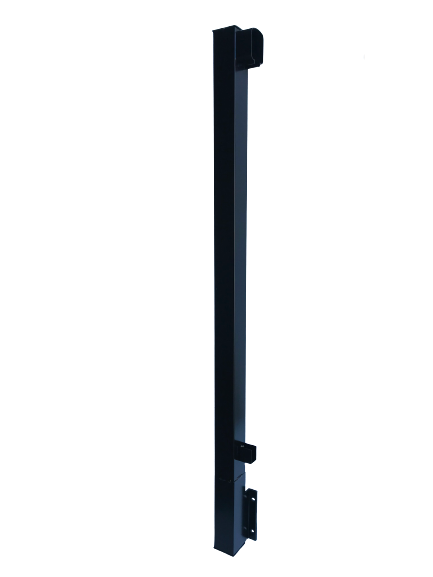 End post left w/ side bracket