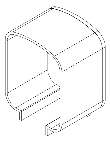 Post Bracket - Black