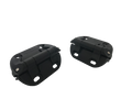 Gate Hinge Neutral Tension (Pair) - Black