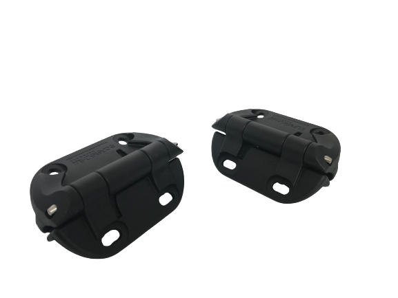 Gate Hinge Neutral Tension (Pair) - Black