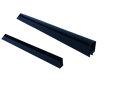 Top & Bottom Rail 8' - Black