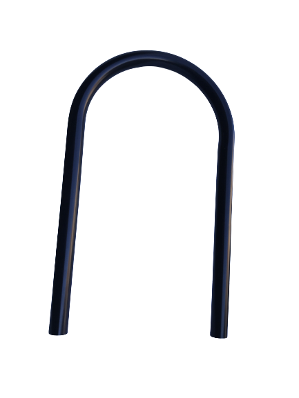 180° Elbow - Black