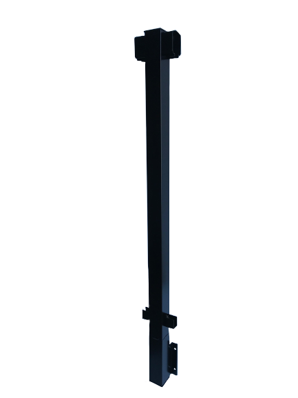 Line post w/ side bracket