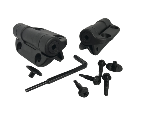 Adjustable Tension Hinge (Pairs) - Black